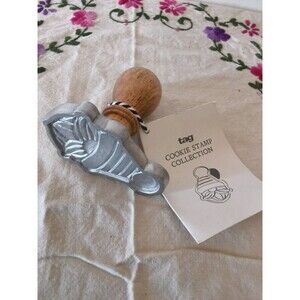 NWT Tag 2021 Cookie Stamp Collection Gnome Cookie Stamp Press Christmas Holiday